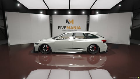 FIVEM Audi RS6 Avant (C8) | Realistic Performance Wagon [Unbadged] Add-On | Custom Bodykit | HQ Interior | Working Lights | Optimized | Fivem Ready | High Quality, image 7