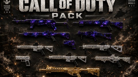 FiveM Call of Duty Weapon Pack [11 Weapons] Add-On cover