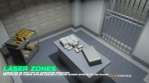 FIVEM Fleeca Heist v2 | Dynamic Bank Robbery Script | Configurable Cooldowns | Police Requirements | Looting Rewards | All Fleeca Banks | Add-On | Optimized | Fivem Ready | High Quality, image 10