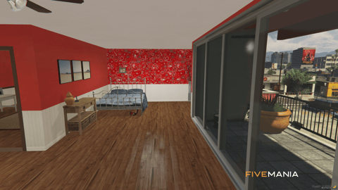 FIVEM Bloods Hood | Custom Gang Territory MLO | Interior & Exterior | Custom Graffiti | Underground Garage | Add-On | Optimized | Fivem Ready | High Quality — image 25