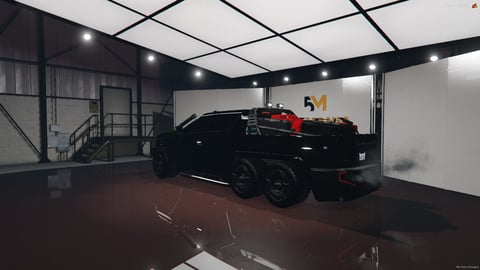 FIVEM Xgv Cid 6x6 | Heavy-Duty 6x6 Truck Add-On | Custom Model | Working Lights | Detailed Interior & Exterior | Add-On | Optimized | Fivem Ready | High Quality — image 8