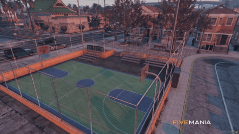 FIVEM Vespucci Hood | Custom Neighborhood Map Edit | Basketball Court & Residential Area | Add-On | Optimized | Fivem Ready | High Quality — image 18