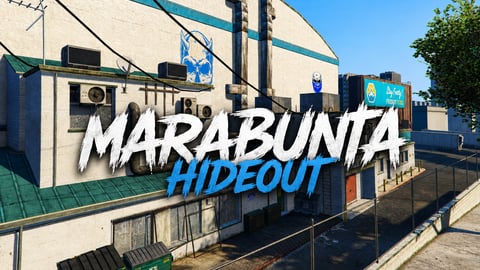 FIVEM Marabunta Hideout | Industrial Gang Hideout MLO | Interior & Exterior | Custom Props | Server Room | Add-On | Optimized | Fivem Ready | High Quality cover