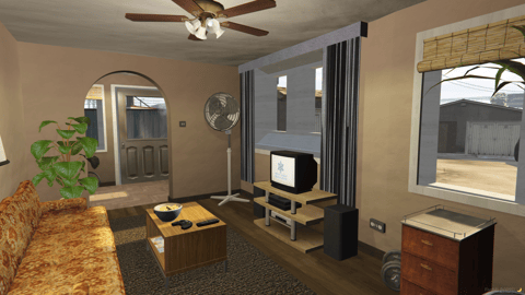FIVEM Grove Street Gang Hideout | Custom MLO Interior & Exterior | Pool Table & Gym | Add-On | Optimized | Fivem Ready | High Quality — image 12