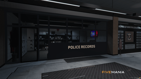 FIVEM Mission Row Police Department V2 | Enhanced Police Station MLO | Interior & Exterior | Modern Design | Detailed Offices | Garage | Add-On | Optimized | Fivem Ready | High Quality — image 15