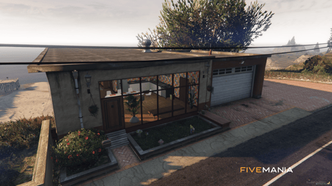FIVEM Paleto Villa | Luxury Cliffside MLO | Interior & Exterior | Ocean Views | Add-On | Optimized | Fivem Ready | High Quality — image 2