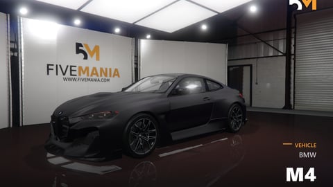 FIVEM BMW M4 | Realistic Sports Car [Badged] Add-On | Interior & Exterior | Tuning Parts | Optimized | Fivem Ready | High Quality cover