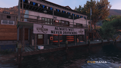 FIVEM Stream Shop | Lakeside Water Sports MLO | Interior & Exterior | Locker Room & Office | Add-On | Optimized | Fivem Ready | High Quality — image 13