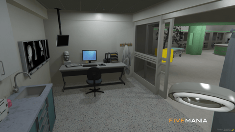 FIVEM Medical Center | Comprehensive Hospital MLO | Interior & Exterior | Multiple Departments | Waiting Areas | Gift Shop | Add-On | Optimized | Fivem Ready | High Quality — image 17