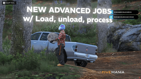 FIVEM Multiple Civilian Jobs | Dynamic Civilian Job Script | 25+ Pre-Made Jobs | Progression System | Random Routes | Temporary & Permanent Jobs | Add-On | Optimized | Fivem Ready | High Quality, image 42
