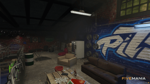 FIVEM Pitstop Hub | Custom Mechanic Shop MLO | Interior & Exterior | Detailed Garage | Lounge Area | Add-On | Optimized | Fivem Ready | High Quality — image 13
