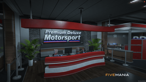 FIVEM Pdm Dealership | Premium Deluxe Motorsport Dealership MLO | Interior & Exterior | Car Showroom | Office Space | Add-On | Optimized | Fivem Ready | High Quality — image 12