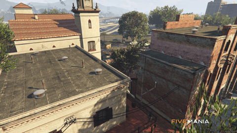 FIVEM Brawl Bar | Lively Town Square MLO | Interior & Exterior | Custom Props | Add-On | Optimized | Fivem Ready | High Quality — image 9