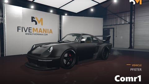 FIVEM Pfister Comr1 | Aggressive Sports Car Add-On | Widebody & Custom Wheels | Detailed Interior | Working Lights | Add-On | Optimized | Fivem Ready | High Quality cover