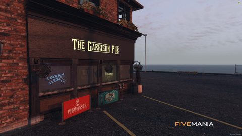 FIVEM The Garden Pub | Lively Bar & Pub MLO | Interior & Exterior | Outdoor Seating | Custom Props | Add-On | Optimized | Fivem Ready | High Quality — image 3
