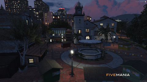 FIVEM Brawl Bar | Lively Town Square MLO | Interior & Exterior | Custom Props | Add-On | Optimized | Fivem Ready | High Quality — image 2
