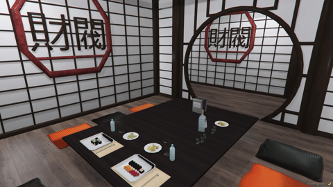 FIVEM Japanese Restaurant | Authentic Dining MLO | Interior & Exterior | Full Kitchen | Bar Area | Office | Add-On | Optimized | Fivem Ready | High Quality — image 7