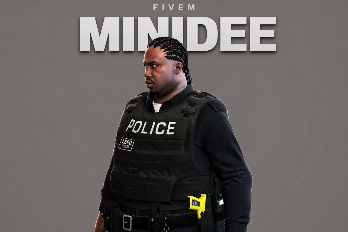 Minidee | Male Ped | Multiple Outfits | Optimized & Fivem Ready [Add-On]