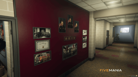 FIVEM Blaine County Fire Station | Detailed Fire Station MLO | Interior & Exterior | Offices & Garage Bays | Lore Friendly | Add-On | Optimized | Fivem Ready | High Quality — image 23