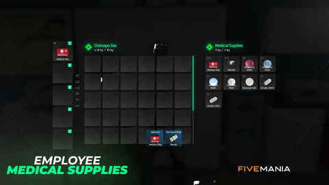 FIVEM Ambulance Job | Advanced EMS Script | Context Menu | Stretcher Prop | Death Animations | Revive & Heal | Add-On | Optimized | Fivem Ready | High Quality, image 41