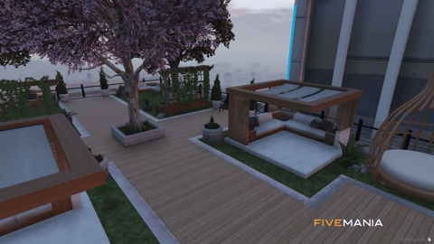 FIVEM Peak Towers | Multi-Purpose High-Rise MLO | Interior & Exterior | Rooftop Terrace | Custom Billboards | Multiple Businesses | Add-On | Optimized | Fivem Ready | High Quality — image 24
