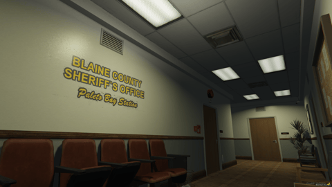 FIVEM Paleto Sheriff Department V2 | Realistic Sheriff Department MLO | Interior & Exterior | Offices | Jail Cells | Locker Room | Add-On | Optimized | Fivem Ready | High Quality — image 17