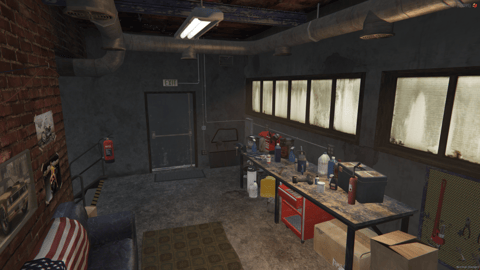 FIVEM Harmony Mechanic | Realistic Mechanic Shop MLO | Interior & Exterior | Detailed Office | Working Garage | Add-On | Optimized | Fivem Ready | High Quality — image 8