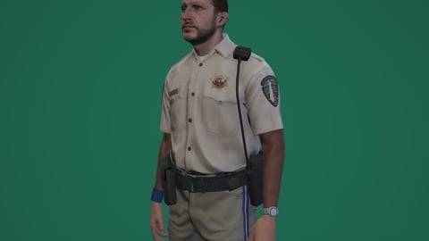 Eli Cop | Male Ped | Multiple Outfits | Optimized & Fivem Ready [Add-On] — image 3