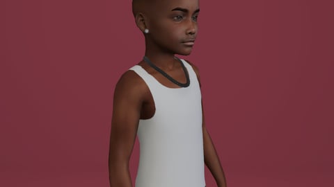 Finn | Male Teen Ped | Multiple Outfits | Optimized & Fivem Ready [Add-On] — image 3