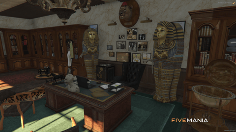 FIVEM Mafia Mansion | Luxury Criminal Estate MLO | Interior & Exterior | Custom Props | Secure Office | Optimized | Fivem Ready | High Quality | Add-On — image 12