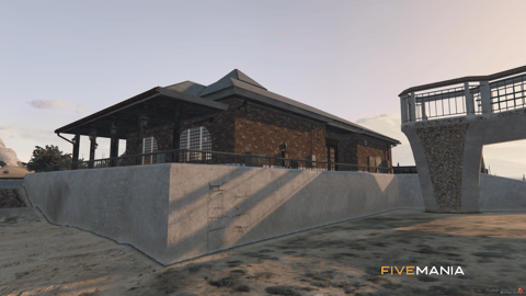 FIVEM Sandy Train Station | Detailed Train Station MLO | Interior & Exterior | Ticket Booth | Waiting Area | Add-On | Optimized | Fivem Ready | High Quality — image 6