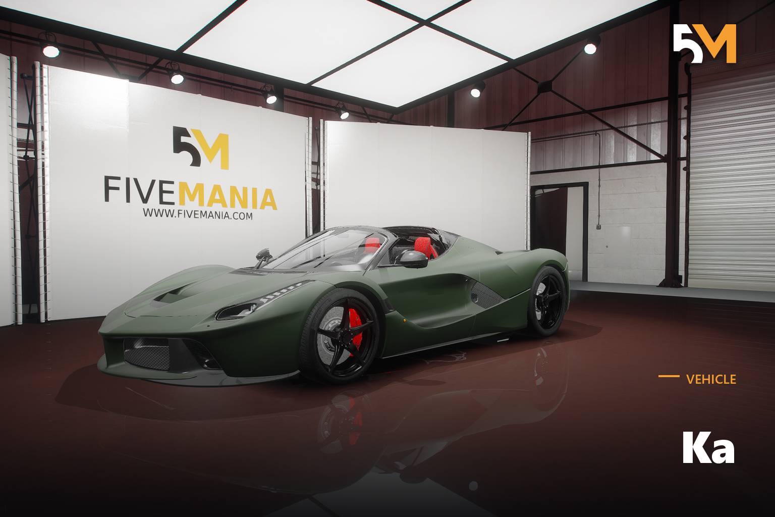 FIVEM Ka | Realistic Sports Car [Unbadged] Add-On | Optimized | Fivem Ready | High Quality