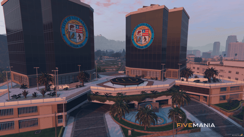 FIVEM Ocean Police Department | Detailed Police Station MLO | Interior & Exterior | Multiple Rooms | Custom Props | Add-On | Optimized | Fivem Ready | High Quality — image 2