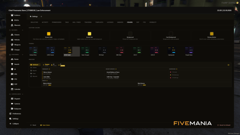FIVEM Police Records Mdt | Comprehensive Police Records System | Evidence Tracking | Personnel Management | Custom Themes | Integrated Dispatch | Add-On | Optimized | Fivem Ready | High Quality, image 47
