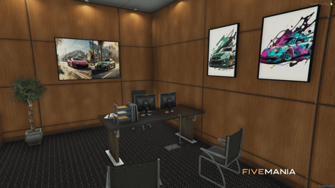 FIVEM Paleto Cardealer | Modern Vehicle Dealership MLO | Interior & Exterior | Showroom & Garage | Conference Room | Add-On | Optimized | Fivem Ready | High Quality — image 12