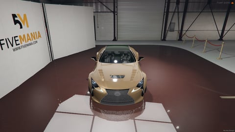 FIVEM Lexus LC500 | Realistic Sports Car [Badged] Add-On | Custom Widebody | Working Lights | Detailed Interior & Exterior | Add-On | Optimized | Fivem Ready | High Quality — image 5