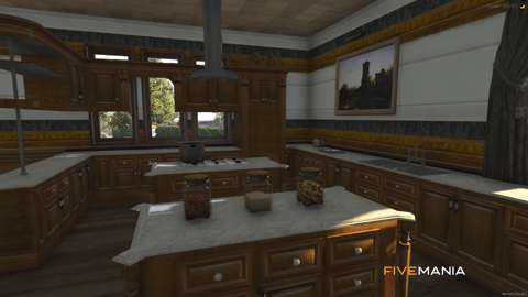 FIVEM Mafia Mansion | Luxury Criminal Estate MLO | Interior & Exterior | Custom Props | Secure Office | Optimized | Fivem Ready | High Quality | Add-On — image 20