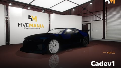 FIVEM Cadev1 | Realistic Sports Car [Unbadged] Add-On | Optimized | Fivem Ready | High Quality cover