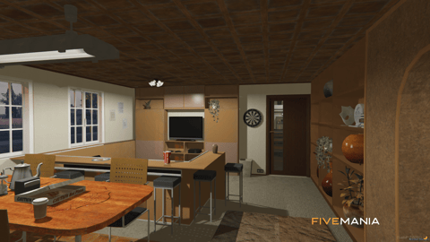 FIVEM Paleto Bay Fire Station | Detailed Fire Department MLO | Interior & Exterior | Garage Bays | Office & Common Areas | Add-On | Optimized | Fivem Ready | High Quality — image 9