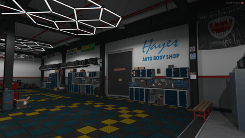 FIVEM Hayes Mechanic Shop | Custom Mechanic Shop MLO | Interior & Exterior | Repair Bays | Office & Waiting Area | Add-On | Optimized | Fivem Ready | High Quality — image 7