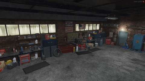 FIVEM Harmony Mechanic | Realistic Mechanic Shop MLO | Interior & Exterior | Detailed Office | Working Garage | Add-On | Optimized | Fivem Ready | High Quality — image 6