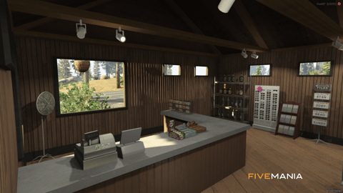 FIVEM Paleto Bayview | Rustic Lodge & General Store MLO | Interior & Exterior | Restaurant & Shop | Cozy Accommodation | Add-On | Optimized | Fivem Ready | High Quality — image 8