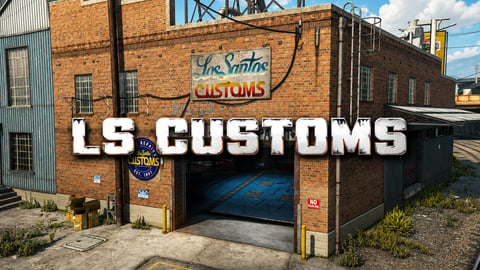 FIVEM Ls Customs | Iconic Auto Repair MLO | Interior & Exterior | Detailed Garage | Office Space | Add-On | Optimized | Fivem Ready | High Quality cover