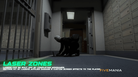 FIVEM Fleeca Heist v2 | Dynamic Bank Robbery Script | Configurable Cooldowns | Police Requirements | Looting Rewards | All Fleeca Banks | Add-On | Optimized | Fivem Ready | High Quality, image 11