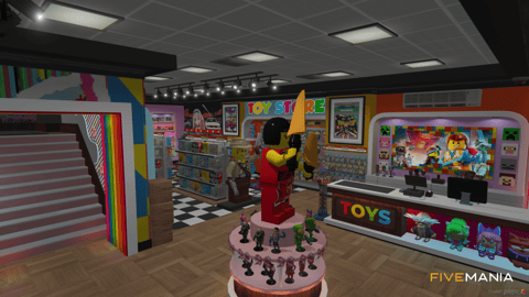 FIVEM Toyland | Multi-Level Toy Store & Entertainment MLO | Interior & Exterior | Arcade Games | Office Space | Add-On | Optimized | Fivem Ready | High Quality — image 5