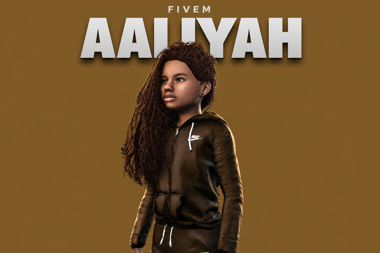 Aaliyah | Female Teen Ped | Multiple Outfits | Optimized & Fivem Ready [Add-On]
