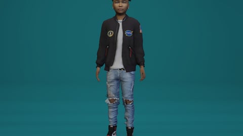 Brandon | Male Teen Ped | Multiple Outfits | Optimized & Fivem Ready [Add-On] — image 6