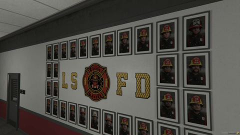 FIVEM Legion Fire Department | Detailed Fire Station MLO | Interior & Exterior | Fire Pole | Meeting Room | Offices | Add-On | Optimized | Fivem Ready | High Quality — image 26