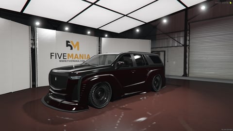 FIVEM Cavalcade XL | Custom Luxury SUV Add-On | Custom Body Kit | Aftermarket Wheels | Interior & Exterior | Add-On | Optimized | Fivem Ready | High Quality, image 3