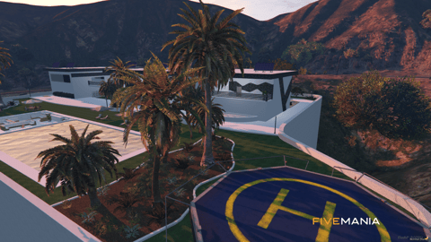 FIVEM Dubai Mansion | Luxury Modern Estate | Interior & Exterior | Pool & Garage | Home Cinema | Game Room | Add-On | Optimized | Fivem Ready | High Quality — image 3